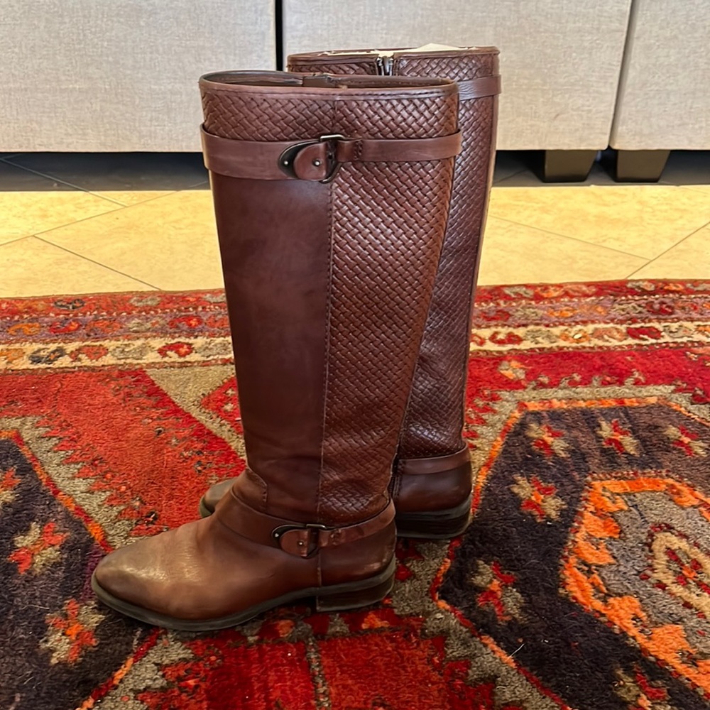Leather Antonio Melani Riding Boots
